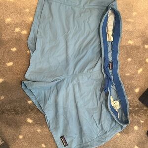 Women’s Patagonia XXL shorts light blue